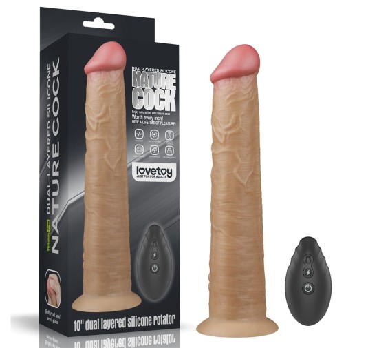 Realistyczne silikonowe żylaste sex dildo 26 cm